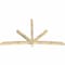 Ekena Millwork Alberta Rough Sawn Timber Gable Bracket, Douglas Fir, 108"W x 63"H x 4"D x 4"F, 14/12 Pitch GBW108X63X0404ALB00RDF - alternate 4